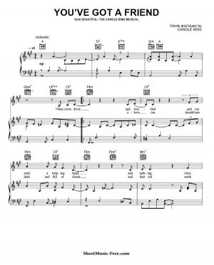 Download You’ve Got A Friend Sheet Music Carole King