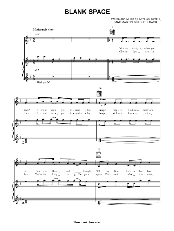 blank-space-sheet-music-taylor-swift-sheet-music-free