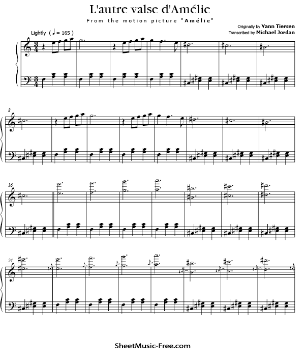 Yann Tiersen Sheet Music Sheetmusic Free Com Unbegrenzter zugang zu noten + 50% rabatt* auf ausdrucke. yann tiersen sheet music