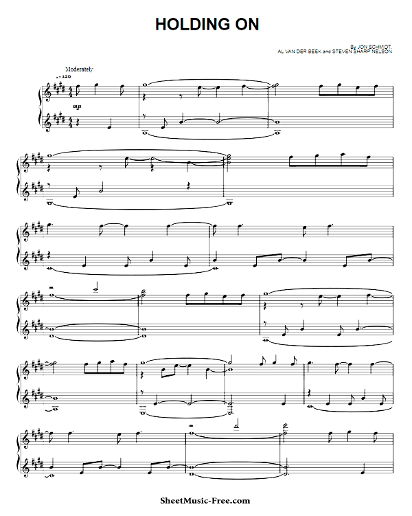 Holding On Sheet Music PDF The Piano Guys Free Download
