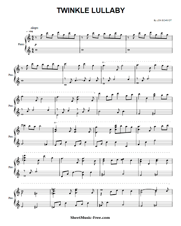 Twinkle Lullaby Sheet Music The Piano Guys