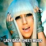 Lady Gaga Free Sheet Music