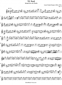 Christmas Flute Sheet Music Free Download - ♪ SHEETMUSIC-FREE.COM