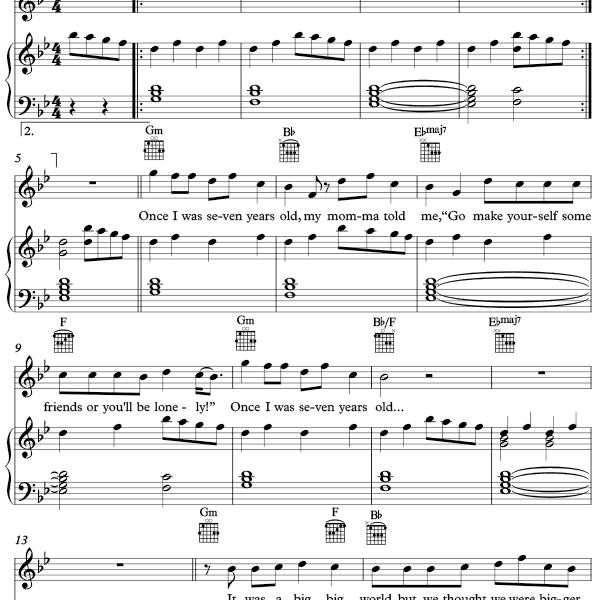 Seven Years Old Piano Sheet Music Pdf - best 39 seven years lukas graham roblox piano sheet pdf