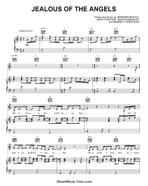 Jealous Of The Angels Sheet Music PDF Donna Taggart Free Download Piano Sheet Music by Donna Taggart. Jealous Of The Angels Piano Sheet Music Jealous Of The Angels Music Notes Jealous Of The Angels Music Score