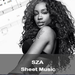 SZA Sheet Music